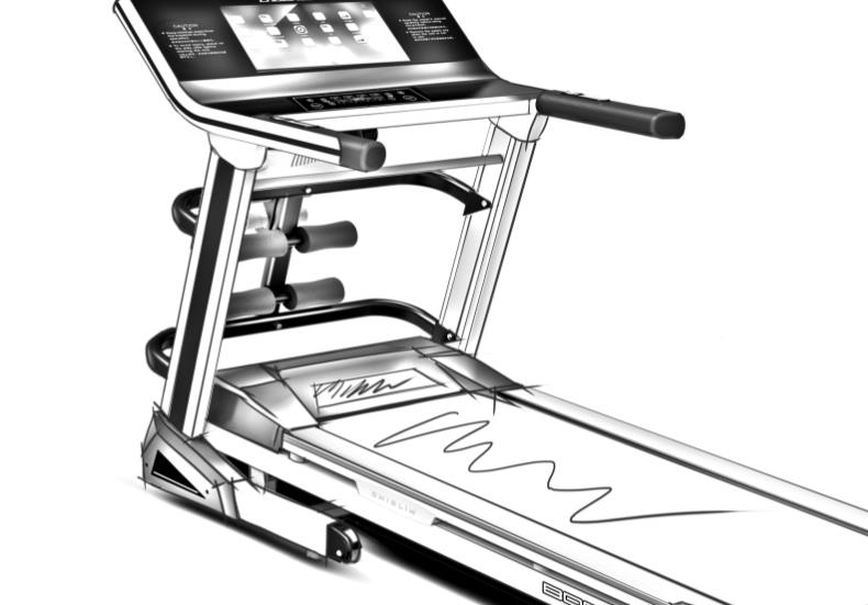 跑步机之家庭健身器材